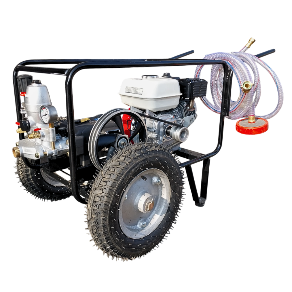 MOTOR ESTACIONARIO HONDA 5.5HP C/BOMBA DTF MOD FT-645A BASE CARRETILLA